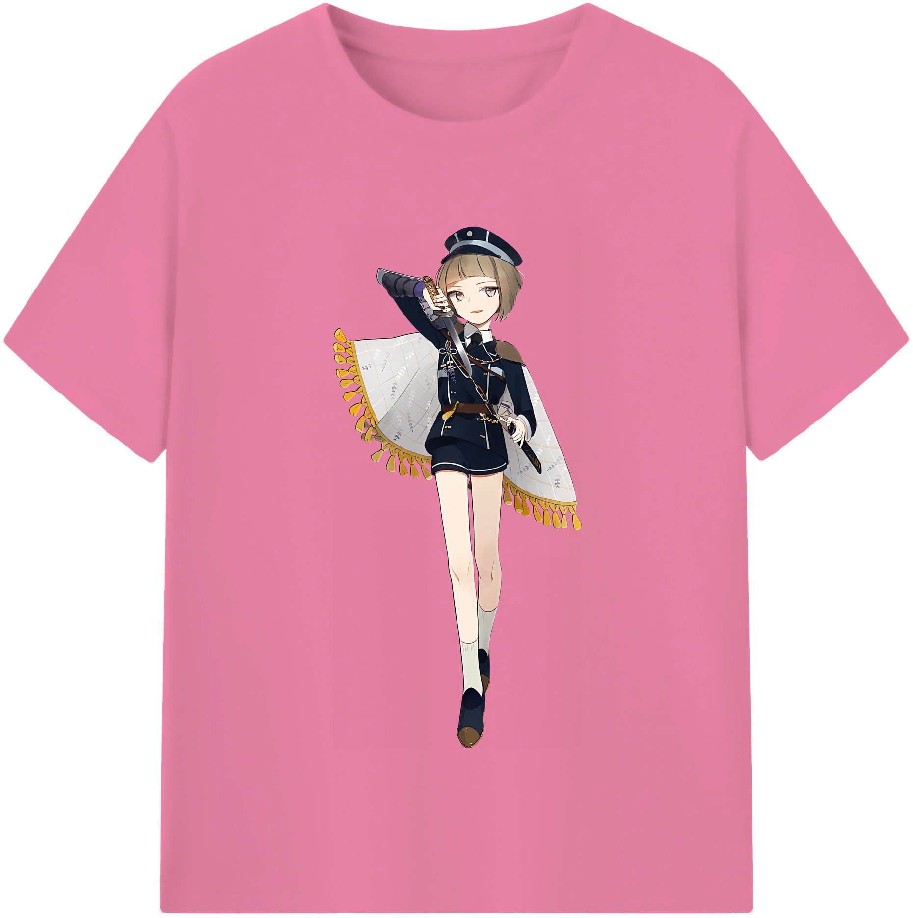 （画像用） 刀剣乱舞 Touken Ranbu 綿100％半袖Tシャツ（フロントプリント）